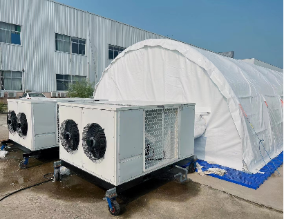 食品厂黄桃移动冷藏机